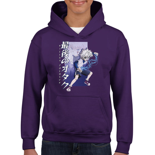 Killua Zoldyck Kids Hoodie | The Last Otakus