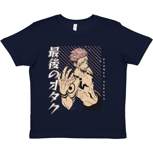 Sukuna Ryomen Kids Tee | The Last Otakus