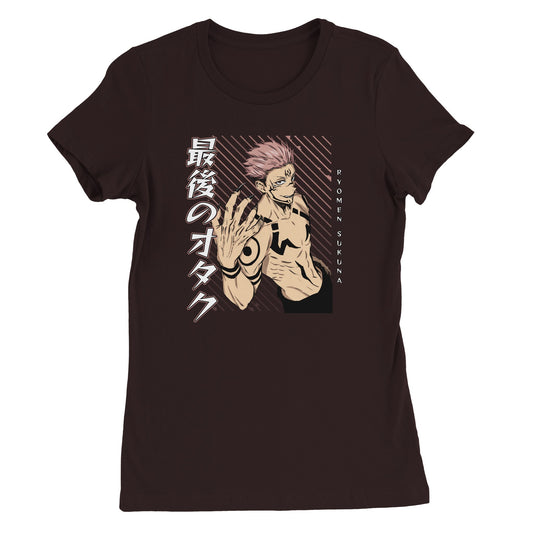 Sukuna Ryomen Womens Tee | The Last Otakus